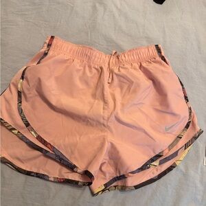 Nike Women's Athletic Shorts with Patterned Trim